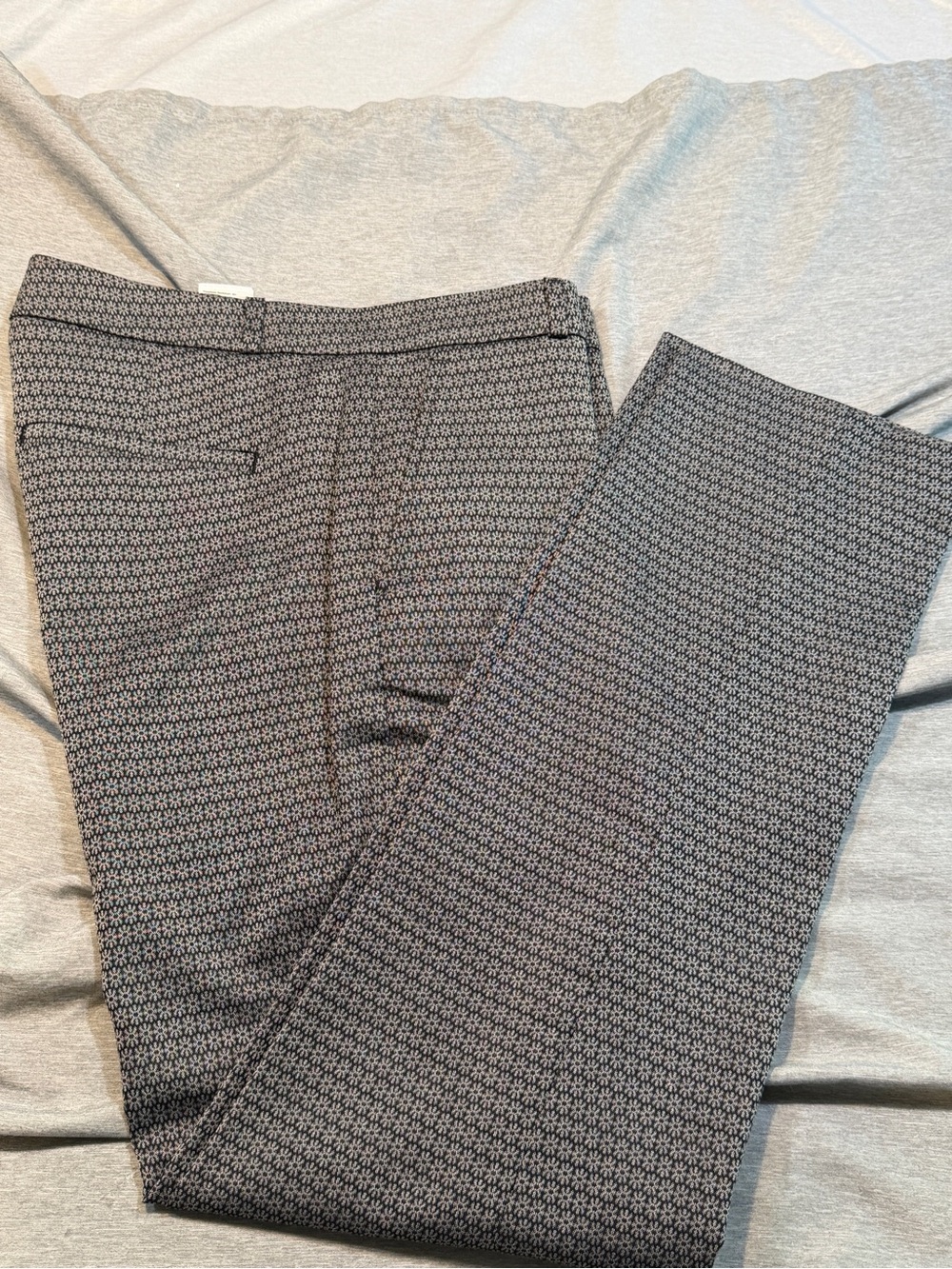 Banana Republic Gray Patterned Womens Trousers